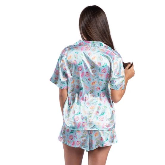 Cora Satin Pajama Set