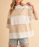 Polly Color Block Top