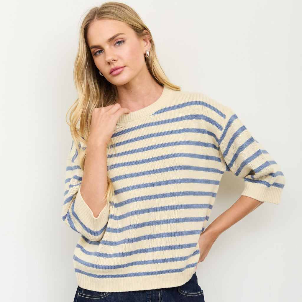 Isabella Short Sleeve Sweater
