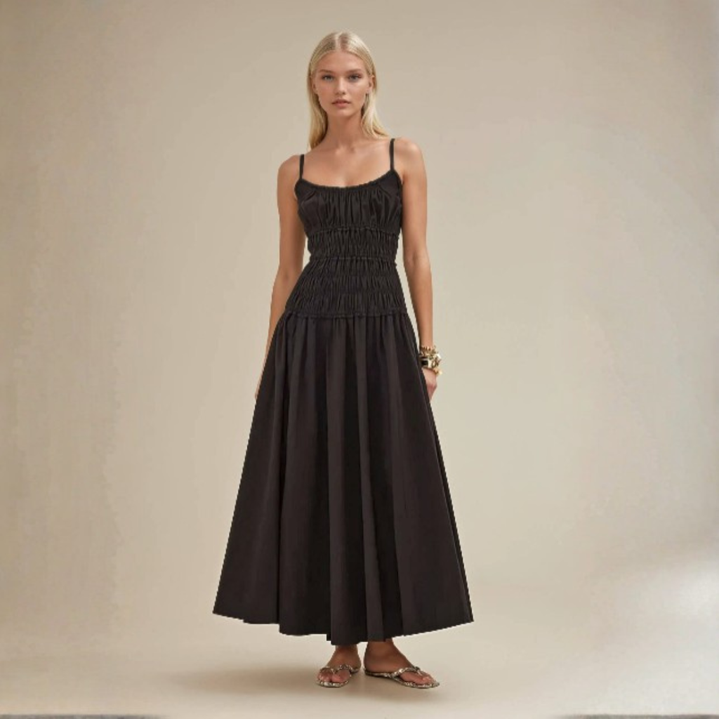 Blair Smocked Maxi Dress