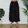 Phoebe Crinkle Midi Skirt