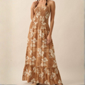 Brielle Smocked Maxi Dress