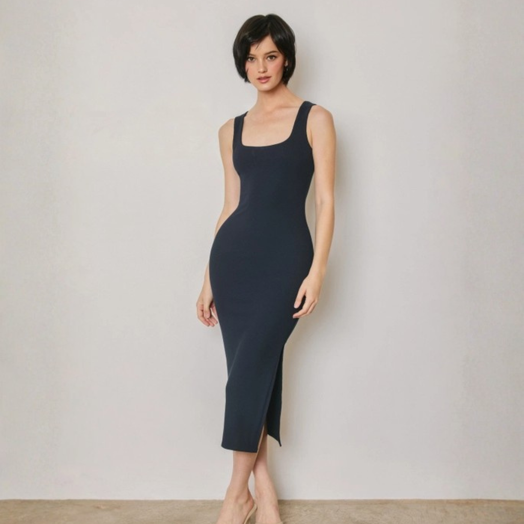 Kelsey Ribbed Dress