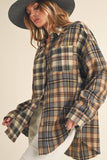 845AN Noelle Flannel Shirt 1