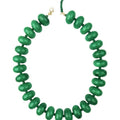 Bailey Chunky Beaded Necklace- Green