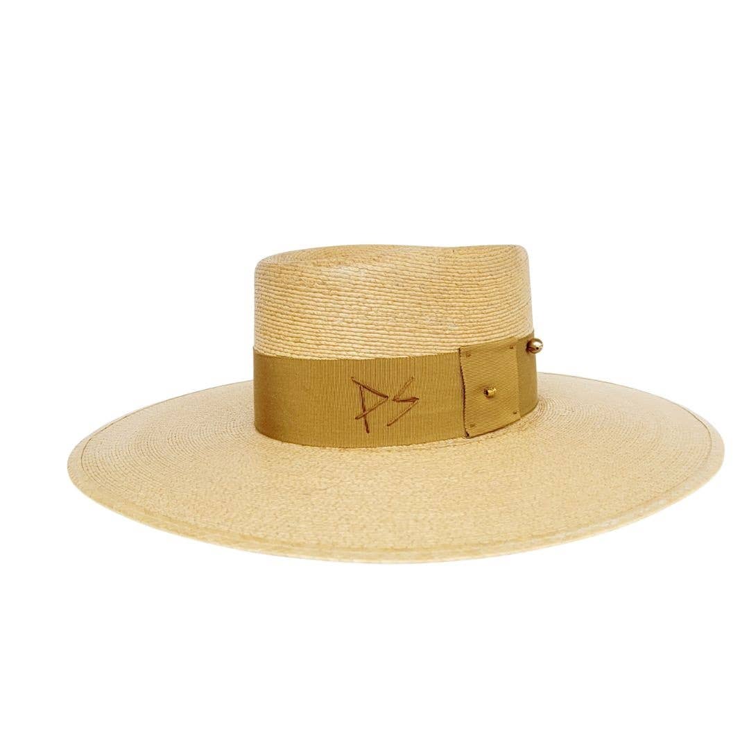 Estrid Straw Telescope Crown Hat