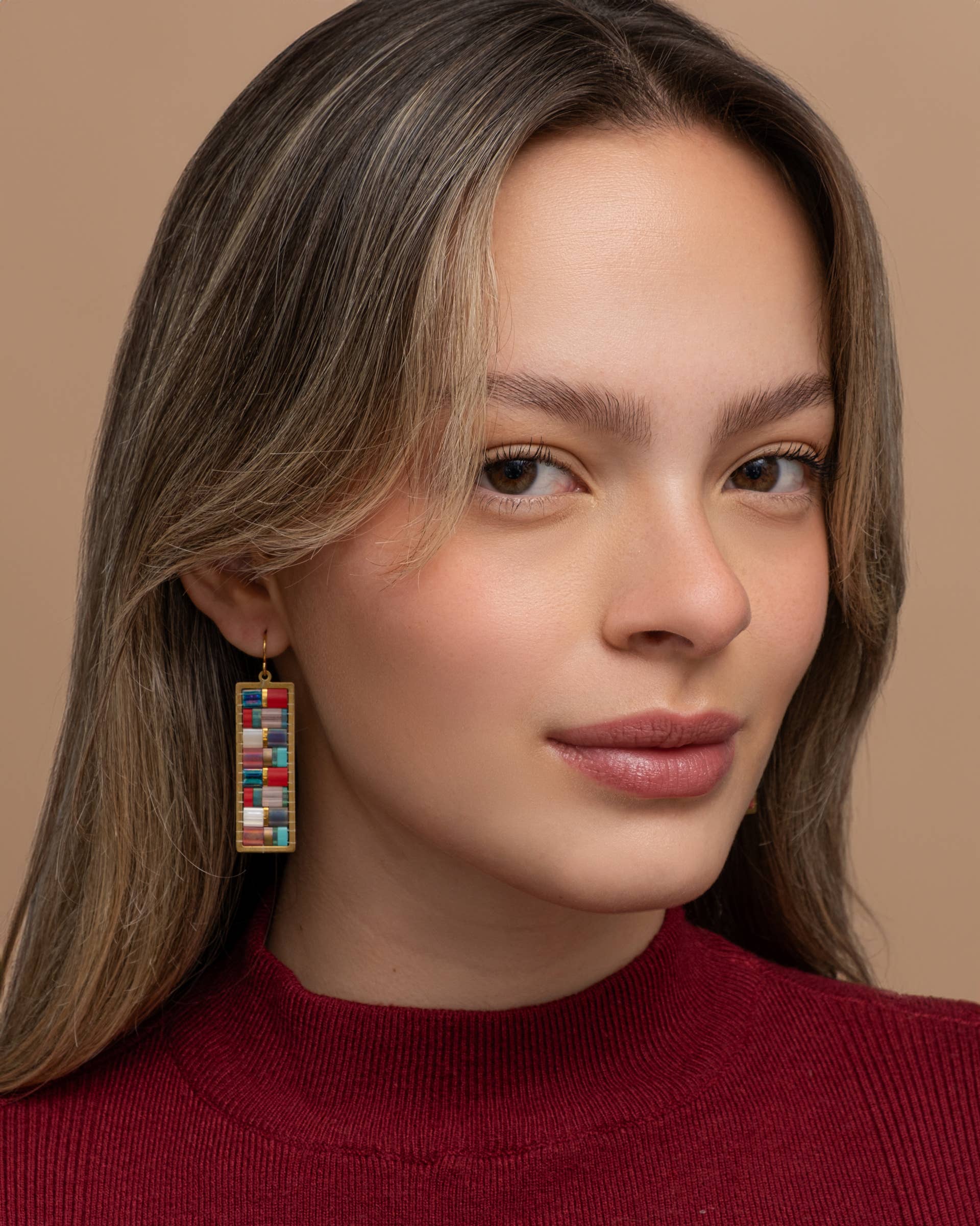 Mandee Mosaic Drop Earrings