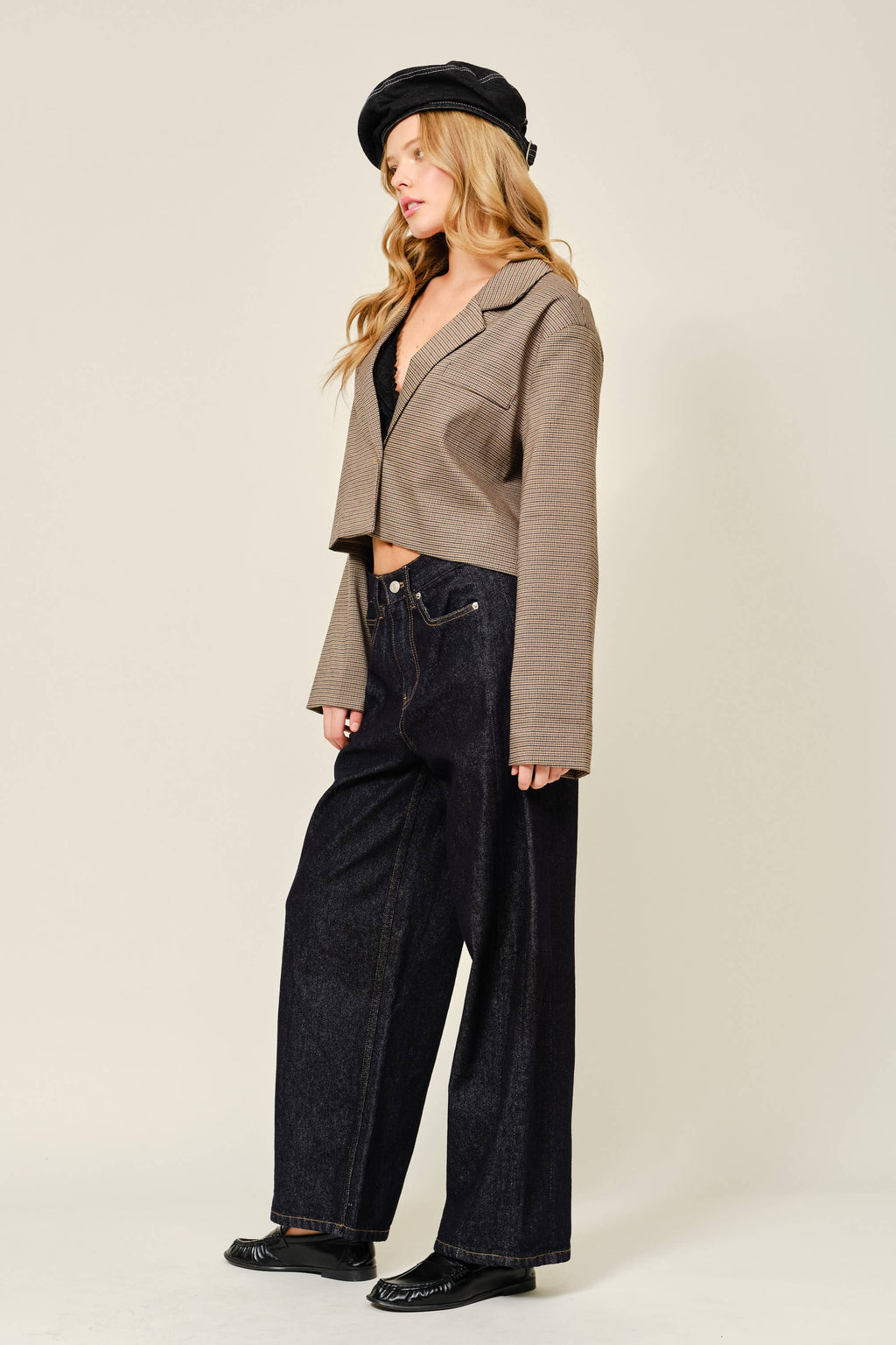 Cropped Classic Blazer