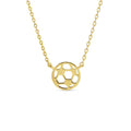 Soccer Petite Sports Necklace