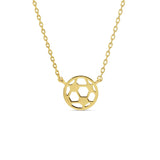 Soccer Petite Sports Necklace