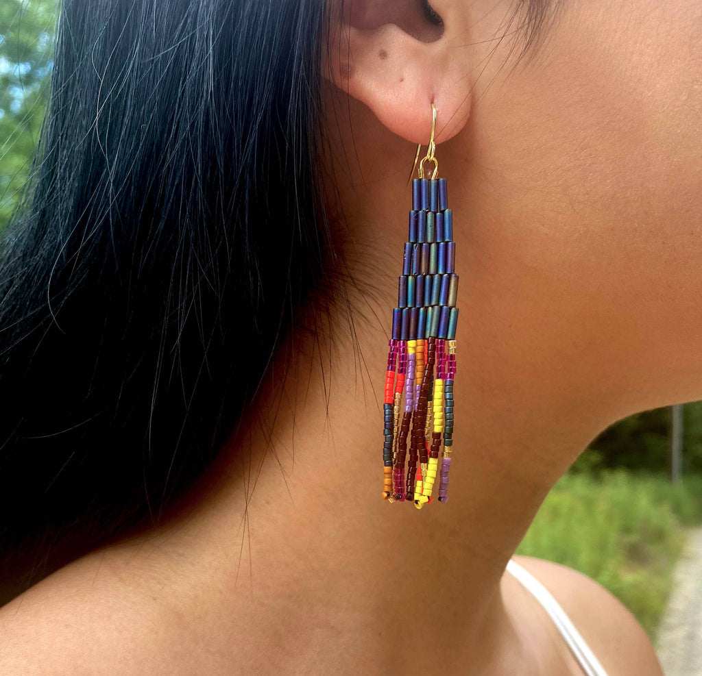 Diana Fringe Earrings