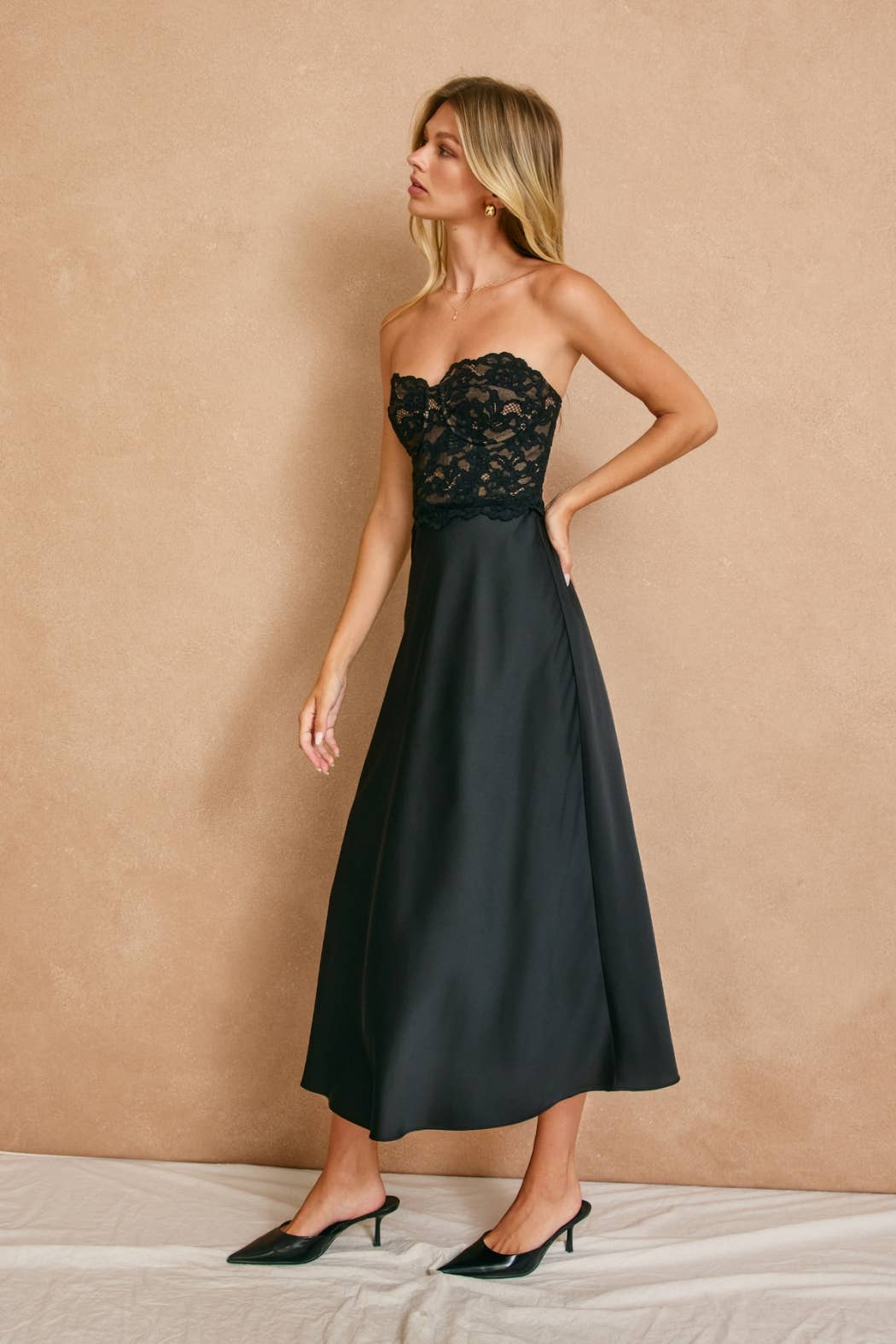 Corrine Laced Midi