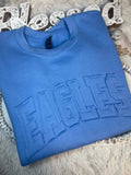NEW Colors! Custom Raggy Sweatshirt, Popular tone on tone