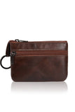 Retro PU Leather Zipper Card Bag ZZKF249