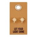Let Your Light Shine Star Earrings