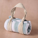 Garmee Upcycled Cotton Beach Blanket - Blue