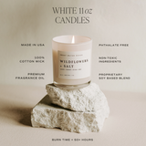 Fresh Apple Blossom 11 oz Soy Candle - Fall Decor & Gifts
