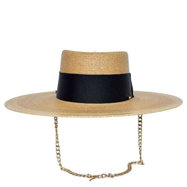 Reiko Straw Telescope Crown Hat- Limited Edition