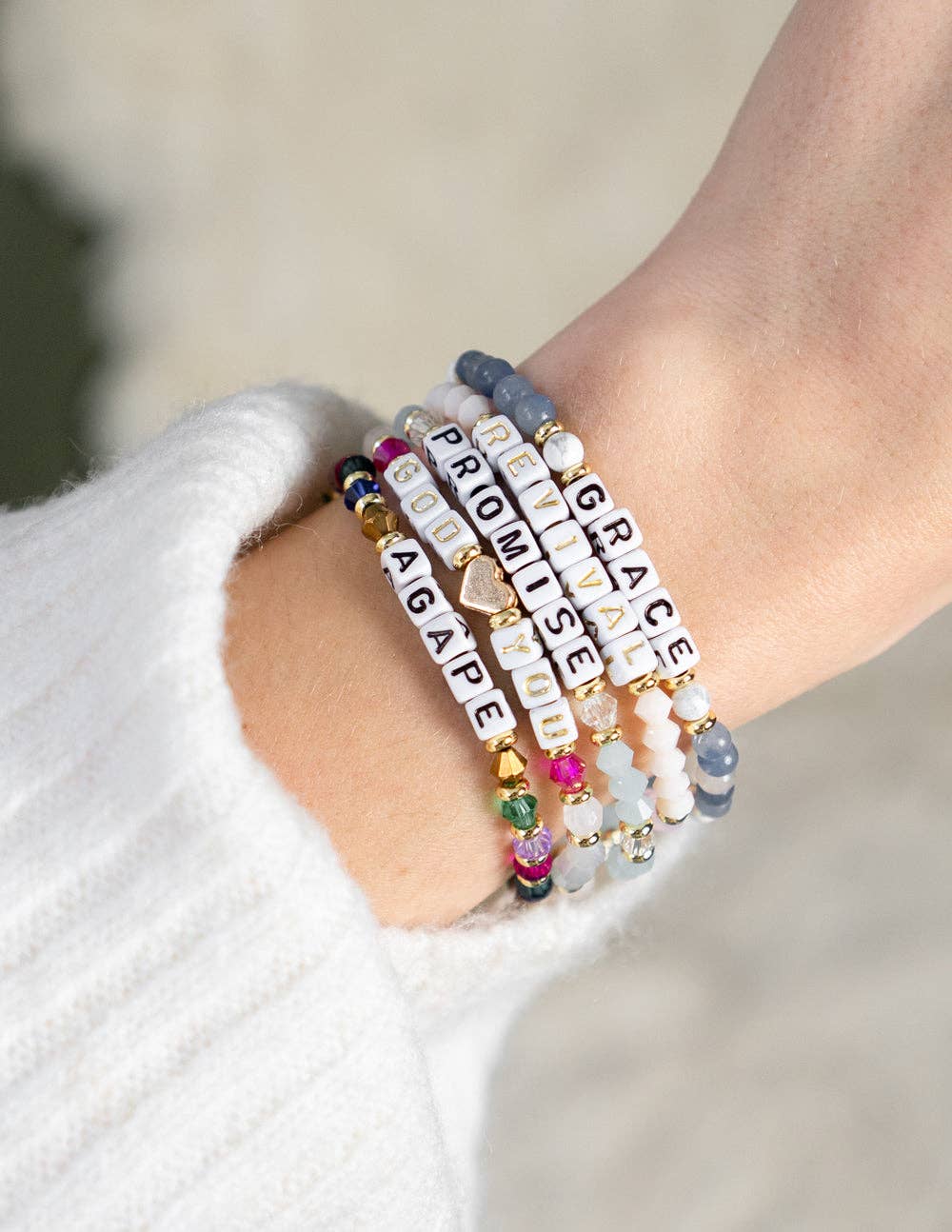 Revival Letter Bracelet