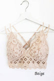 Scalloped Lace Cami Bralette