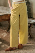 SUNSHINE COTTON BARREL PANTS