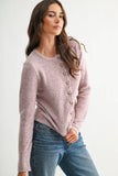 Renee Pearl Button Cardigan
