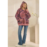 Printed Fleece Hoodie