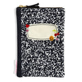 Composition Notebook Canvas Pouch – Zippered Organizer