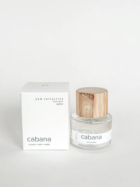 Eau de parfum: Cabana /vanilla, palm, coconut