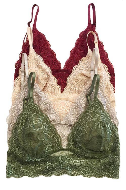 Triangle Lace Bralette