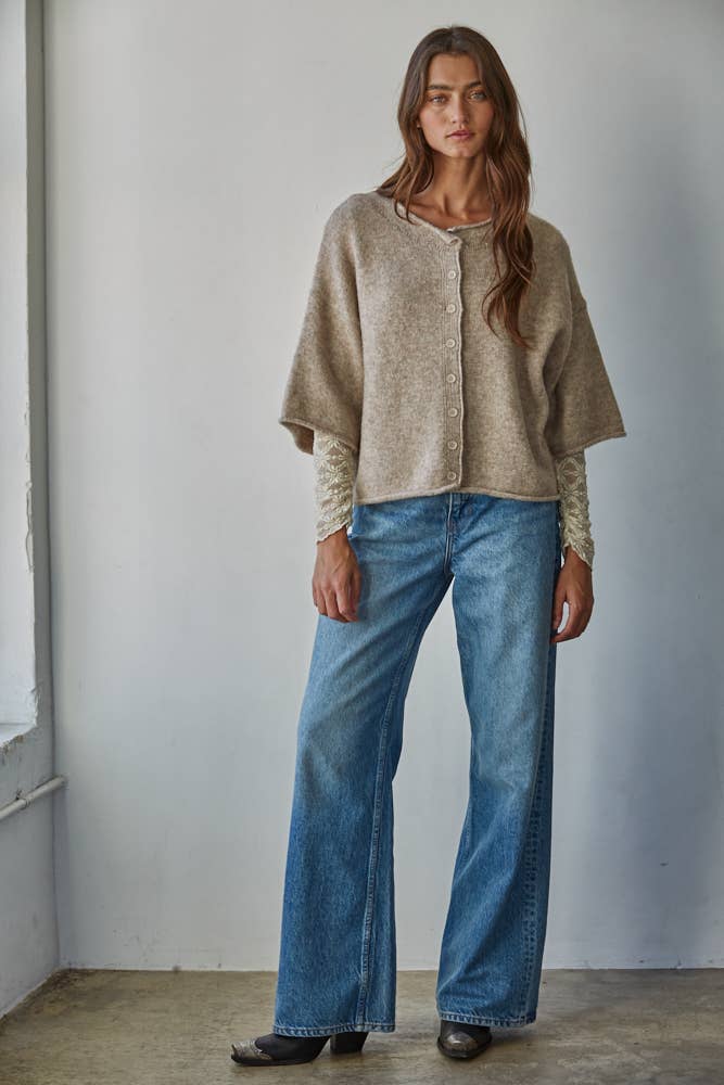 Paloma Button-Up Cardigan