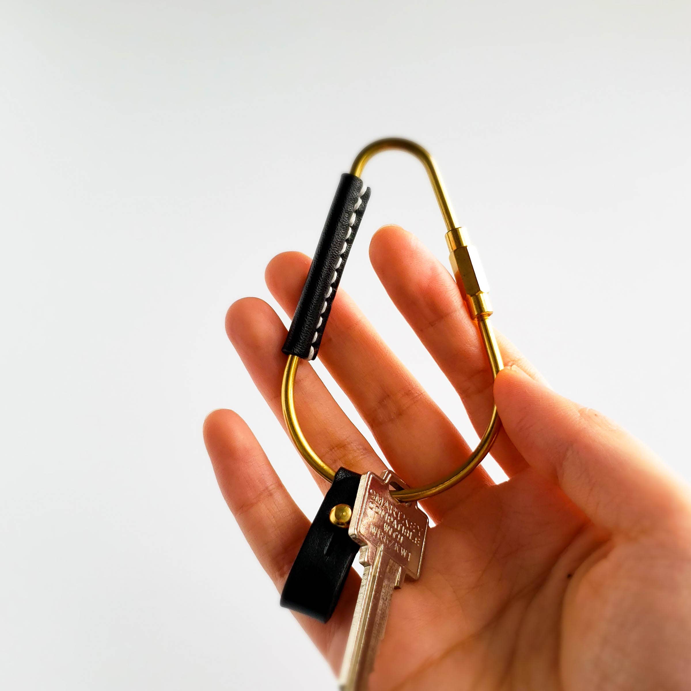Brass Key Carabiner - “Pear"