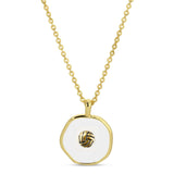 Spike! Volleyball Pendant Necklace