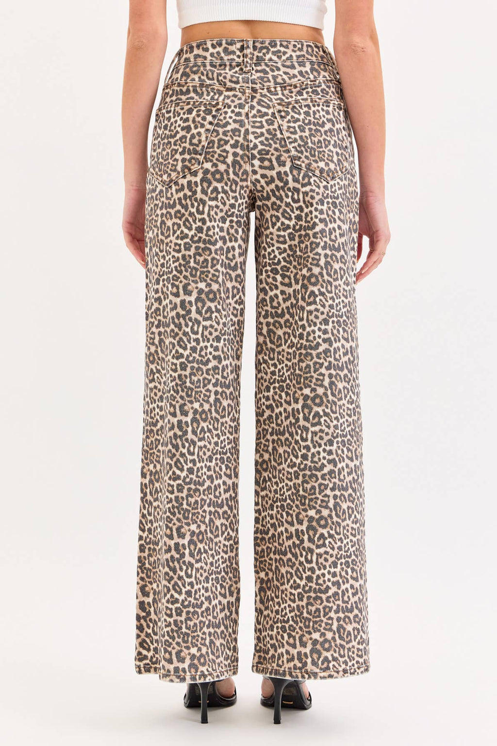 Leopard High Rise Wide Leg