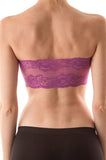 Seamless Bandeau With Lace Back