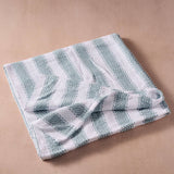 Garmee Upcycled Cotton Beach Blanket - Blue