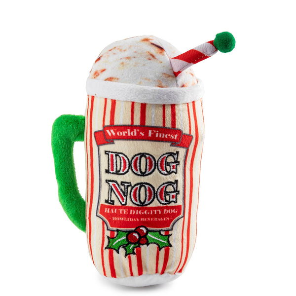 Holiday Dog Nog Stocking Stuffers Christmas Dog Toys