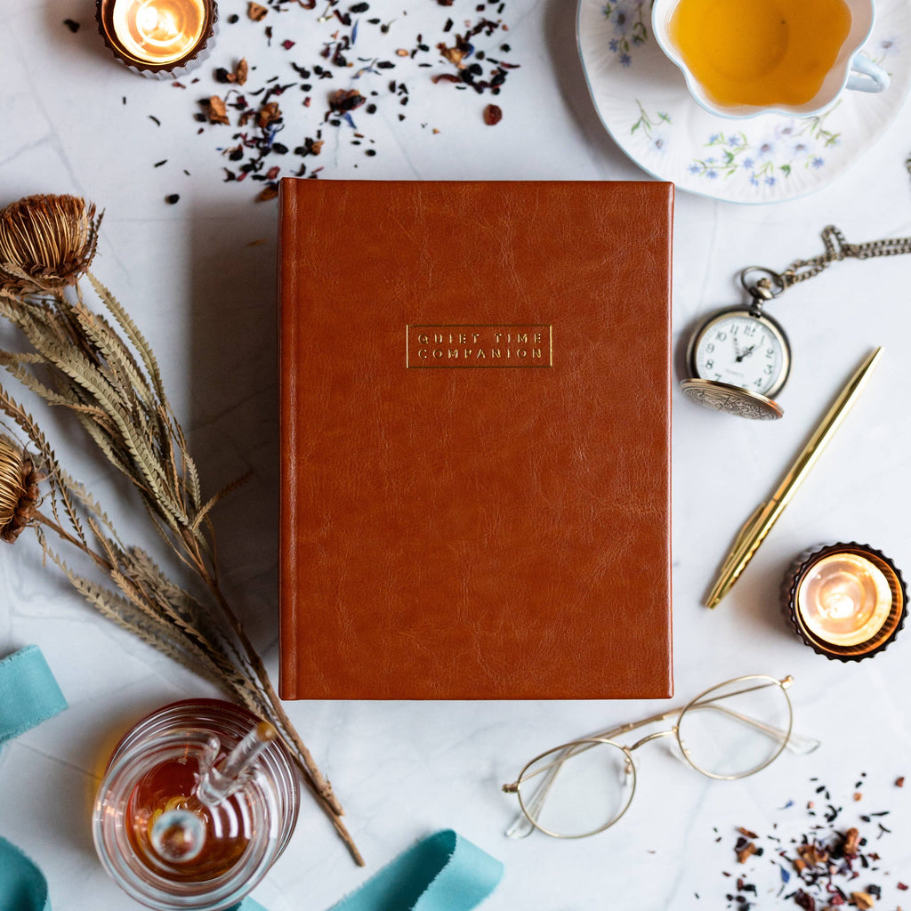 Sienna Leather Quiet Time Companion