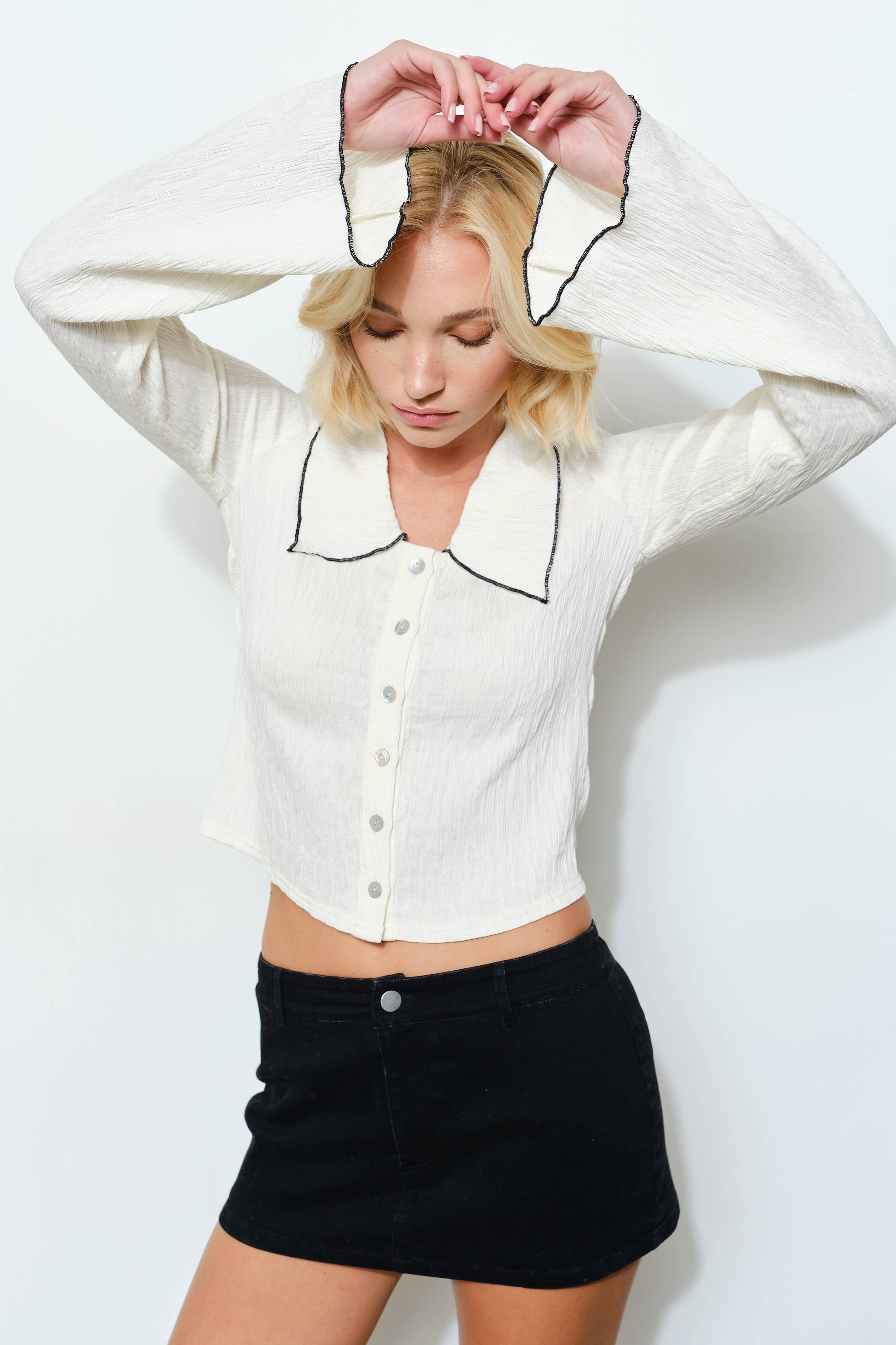 Pepper Button Top