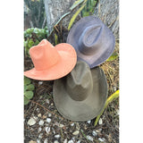 Best seller !!  Fashion Vegan suede  cowboy hat