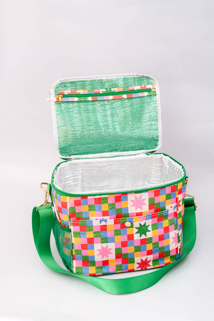 Cooler Bag with Checker Stars