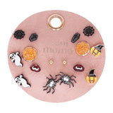 Halloween Stud Earrings Set Spooky Costume Trick or Treat