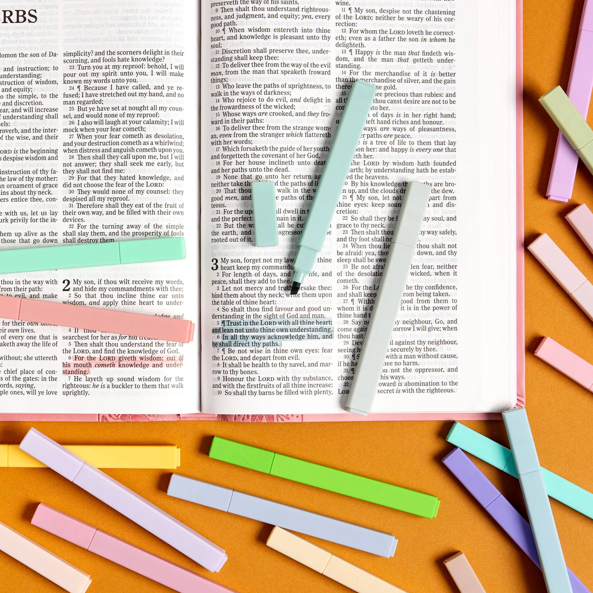 Faithful Highlights – Bible Study Highlighter Set of 20