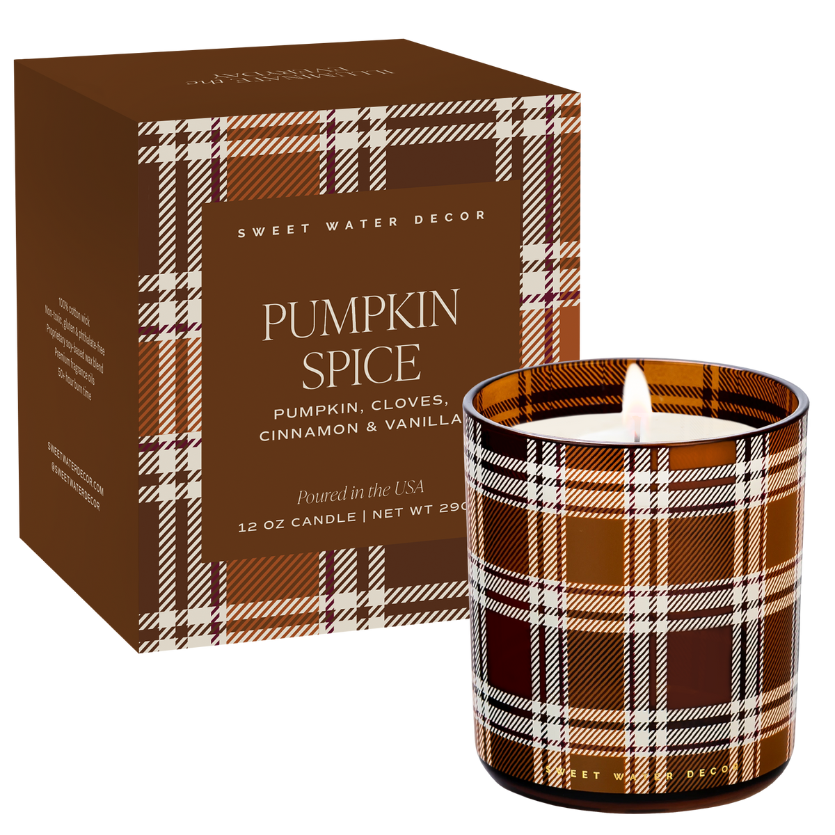 Pumpkin Spice 12oz Soy Candle