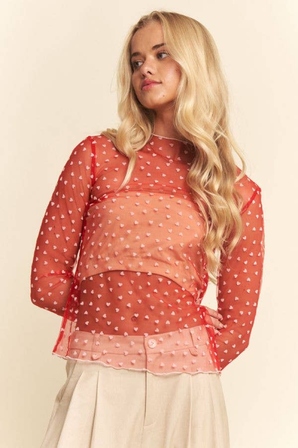 MESH LAYERING TOP