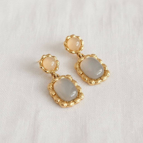 Chic Geometric Drop Earrings