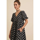 Embroidered Mini Dress