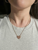 Enamel Let God Necklace