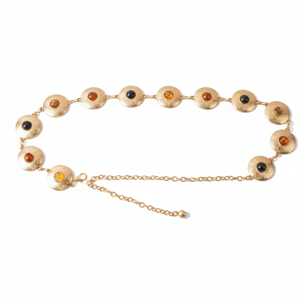 Eye of the Tiger Gemstone Belt