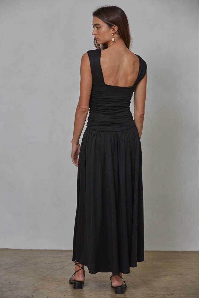 Camille Ruched Maxi Dress